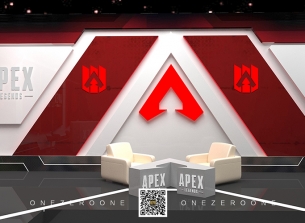 壹零壹舞美设计apex游戏比赛舞台设计图